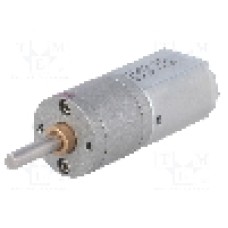 Motor DC, 6V DC, 3.2A, 30rot./min, POLOLU, 488:1 METAL GEARMOTOR 20DX46L MM 6V DUAL