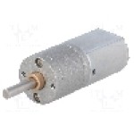 Motor DC, 6V DC, 3.2A, 35rot./min, POLOLU, 391:1 METAL GEARMOTOR 20DX46L MM 6V Motor DC, 6V DC, 3.2A, 35rot./min, POLOLU, 391:1 METAL GEARMOTOR 20DX46L MM 6V