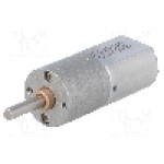 Motor DC, 6V DC, 3.2A, 35rot./min, POLOLU, 391:1 METAL GEARMOTOR 20DX46L MM 6V DUAL Motor DC, 6V DC, 3.2A, 35rot./min, POLOLU, 391:1 METAL GEARMOTOR 20DX46L MM 6V DUAL