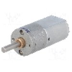 Motor DC, 6V DC, 3.2A, 450rot./min, POLOLU, 31:1, T154148 Motor DC, 6V DC, 3.2A, 450rot./min, POLOLU, 31:1, T154148