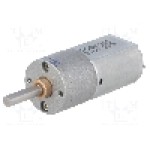 Motor DC, 6V DC, 3.2A, 450rot./min, POLOLU, 31:1 METAL GEARMOTOR 20DX41L MM 6V DUAL Motor DC, 6V DC, 3.2A, 450rot./min, POLOLU, 31:1 METAL GEARMOTOR 20DX41L MM 6V DUAL