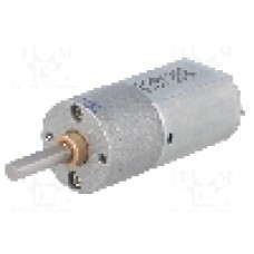 Motor DC, 6V DC, 3.2A, 450rot./min, POLOLU, 31:1 METAL GEARMOTOR 20DX41L MM 6V DUAL