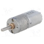 Motor DC, 6V DC, 3.2A, 45rot./min, POLOLU, 313:1 METAL GEARMOTOR 20DX46L MM 6V DUAL Motor DC, 6V DC, 3.2A, 45rot./min, POLOLU, 313:1 METAL GEARMOTOR 20DX46L MM 6V DUAL