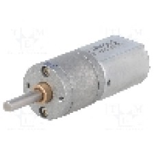 Motor DC, 6V DC, 3.2A, 45rot./min, POLOLU, 313:1 METAL GEARMOTOR 20DX46L MM 6V DUAL
