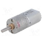 Motor DC, 6V DC, 3.2A, 55rot./min, POLOLU, 250:1 METAL GEARMOTOR 20DX46L MM 6V DUAL Motor DC, 6V DC, 3.2A, 55rot./min, POLOLU, 250:1 METAL GEARMOTOR 20DX46L MM 6V DUAL