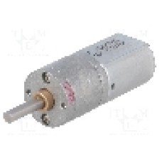 Motor DC, 6V DC, 3.2A, 55rot./min, POLOLU, 250:1 METAL GEARMOTOR 20DX46L MM 6V DUAL Motor DC, 6V DC, 3.2A, 55rot./min, POLOLU, 250:1 METAL GEARMOTOR 20DX46L MM 6V DUAL