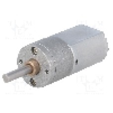 Motor DC, 6V DC, 3.2A, 560rot./min, POLOLU, 25:1 METAL GEARMOTOR 20DX41L MM 6V