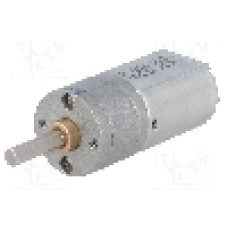 Motor DC, 6V DC, 3.2A, 560rot./min, POLOLU, 25:1 METAL GEARMOTOR 20DX41L MM 6V DUAL
