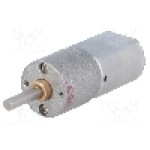 Motor DC, 6V DC, 3.2A, 70rot./min, POLOLU, 195:1 METAL GEARMOTOR 20DX44L MM 6V Motor DC, 6V DC, 3.2A, 70rot./min, POLOLU, 195:1 METAL GEARMOTOR 20DX44L MM 6V