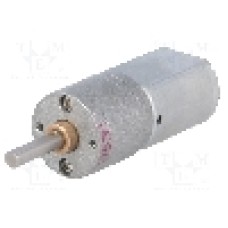 Motor DC, 6V DC, 3.2A, 70rot./min, POLOLU, 195:1 METAL GEARMOTOR 20DX44L MM 6V