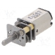 Motor DC, 6V DC, 360mA, 36rot./min, POLOLU, 380:1 MICRO METAL GEARMOTOR LP 6V EXTEND Motor DC, 6V DC, 360mA, 36rot./min, POLOLU, 380:1 MICRO METAL GEARMOTOR LP 6V EXTEND