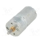 Motor DC, 6V DC, 6.5A, 2150rot./min, POLOLU, 4.4:1 METAL GEARMOTOR 25DX48L MM HP 6V Motor DC, 6V DC, 6.5A, 2150rot./min, POLOLU, 4.4:1 METAL GEARMOTOR 25DX48L MM HP 6V