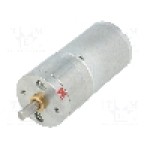 Motor DC, 6V DC, 6.5A, 280rot./min, POLOLU, 34:1 METAL GEARMOTOR 25DX52L MM HP 6V Motor DC, 6V DC, 6.5A, 280rot./min, POLOLU, 34:1 METAL GEARMOTOR 25DX52L MM HP 6V