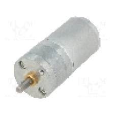 Motor DC, 6V DC, 6.5A, 460rot./min, POLOLU, 20.4:1 METAL GEARMOTOR 25DX50L MM HP 6V