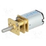 Motor DC, 6V DC, 670mA, 2200rot./min, POLOLU, 10:1 MICRO METAL GEARMOTOR MP Motor DC, 6V DC, 670mA, 2200rot./min, POLOLU, 10:1 MICRO METAL GEARMOTOR MP