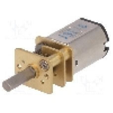 Motor DC, 6V DC, 670mA, 4400rot./min, POLOLU, MICRO METAL GEARMOTOR MP 6V