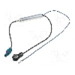 Adaptor antena, Audi, Fiat, Peugeot, Mercedes, Seat, Škoda, VW, DIN mufa, Fakra mufa 