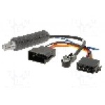Adaptor antena, Audi, Seat, VW, ISO mufa, ISO soclu 
