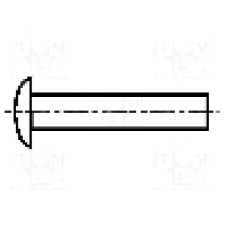 Nit aluminiu, lungime 18mm, BOSSARD - 1031473