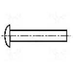 Nit aluminiu, lungime 6mm, BOSSARD - 1030892 Nit aluminiu, lungime 6mm, BOSSARD - 1030892