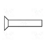 Nit aluminiu, lungime 6mm, BOSSARD - 1034189