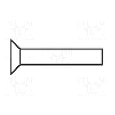 Nit aluminiu, lungime 6mm, BOSSARD - 1034189