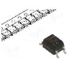 Optocuplor SMD, Tensiune izolatie 3,75kV, 1 canale, Mini-flat 4pin, Seria PC354NJ0000F, SHARP - PC354NJ0000F