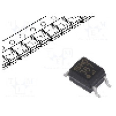 Optocuplor SMD, Tensiune izolatie 3,75kV, 1 canale, Mini-flat 4pin, Seria PC367NJ0000F, SHARP - PC367NJ0000F
