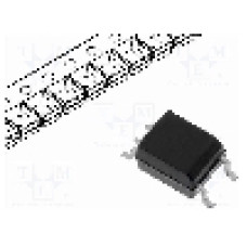 Optocuplor SMD, Tensiune izolatie 3,75kV, 1 canale, SO5, Seria PC457L0NIP0F, SHARP - PC457L0NIP0F
