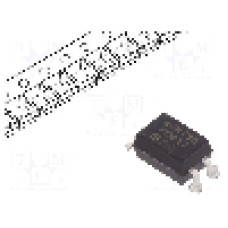 Optocuplor SMD, Tensiune izolatie 5kV, 1 canale, Gull wing 4, Seria PC817, SHARP - PC817XNNIP1B