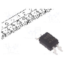 Optocuplor SMD, Tensiune izolatie 5kV, 1 canale, Gull wing 4, Seria {{Seria producatorului}}, SHARP - PC123X5YUP1B