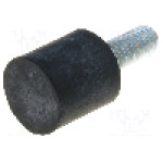 Picior, 10mm, 10mm, ELESA+GANTER - DVA.4-10-10-M4-10-55