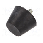 Picior, 60mm, {{Inalţime}}, ELESA+GANTER - DVB.6-60-40-M10-20-70
