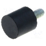 Picior, 8mm, 8mm, ELESA+GANTER - DVA.4-8-8-M3-6-40