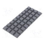 Picior, {{Diametru}}, 7,6mm, 3M - 7000001914