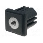 Suport prindere picior, filet M10, inaltime 43mm, ELESA+GANTER - ND.Q-40X2-M10