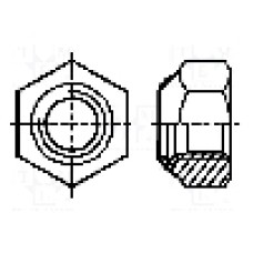 Piulita M10, pas filet {{Pas filet}}, BOSSARD - 3092367 Piulita M10, pas filet {{Pas filet}}, BOSSARD - 3092367