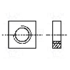 Piulita M12, otel, pas filet 1,75, BOSSARD - 1092677
