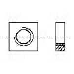 Piulita M20, otel, pas filet 2,5, BOSSARD - 1429639 Piulita M20, otel, pas filet 2,5, BOSSARD - 1429639