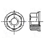 Piulita M3, otel, pas filet 0,5, BOSSARD - 3659570
