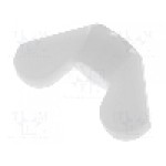 Piulita M3, poliamida, pas filet 0,5, FIX&FASTEN - 