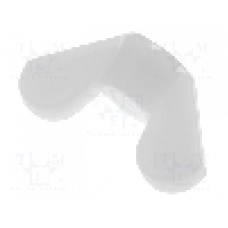 Piulita M3, poliamida, pas filet 0,5, FIX&FASTEN - 