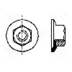 Piulita M4, otel, pas filet 0,7, BOSSARD - M4/BN712 Piulita M4, otel, pas filet 0,7, BOSSARD - M4/BN712