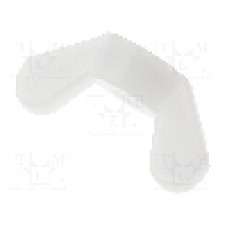 Piulita M4, poliamida, pas filet 0,7, FIX&FASTEN - 