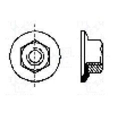 Piulita M5, otel, pas filet 0,8, BOSSARD - B5/BN712 Piulita M5, otel, pas filet 0,8, BOSSARD - B5/BN712