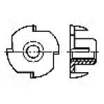 Piulita M5, otel, pas filet 0,8, BOSSARD - M5/BN226
