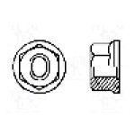 Piulita M6, otel, pas filet 1,0, BOSSARD - M6/BN6782 Piulita M6, otel, pas filet 1,0, BOSSARD - M6/BN6782