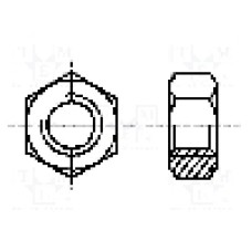 Piulita M8, pas filet 1.25, KRAFTBERG - M8/D934-A4
