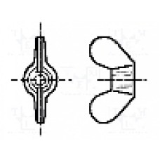 Piulita M8, poliamida, pas filet 1,25, BOSSARD - 1400754 Piulita M8, poliamida, pas filet 1,25, BOSSARD - 1400754