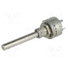 Potentiometru axial, cermet, 100kΩ, 3W, VISHAY - PE30L0FR104MAB